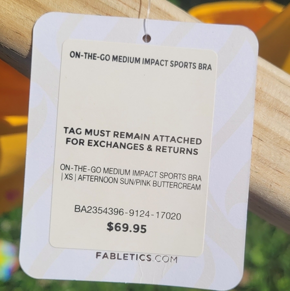 Fabletics size XS (0-2) sports bra NWT - Picture 8 of 10